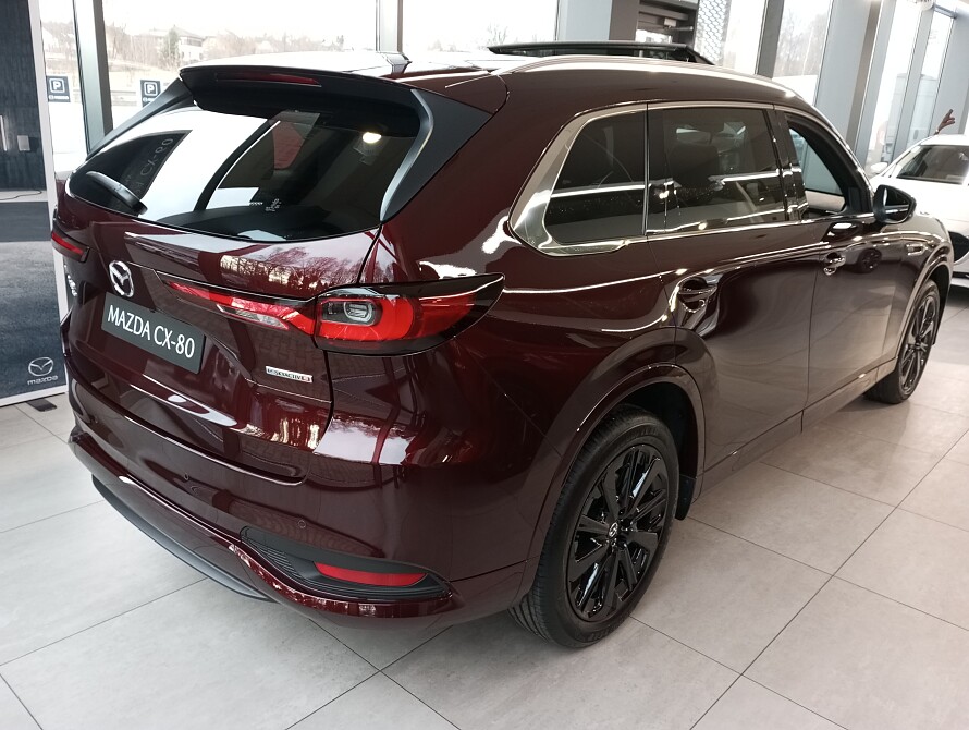 Mazda CX-80 - Kolor Artisan Red, zdjęcie 13