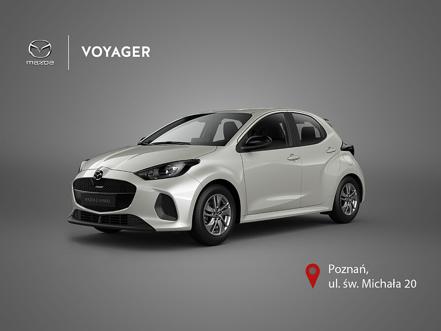 Mazda 2 Hybrid - Kolor Northern White Pearl, zdjęcie 1