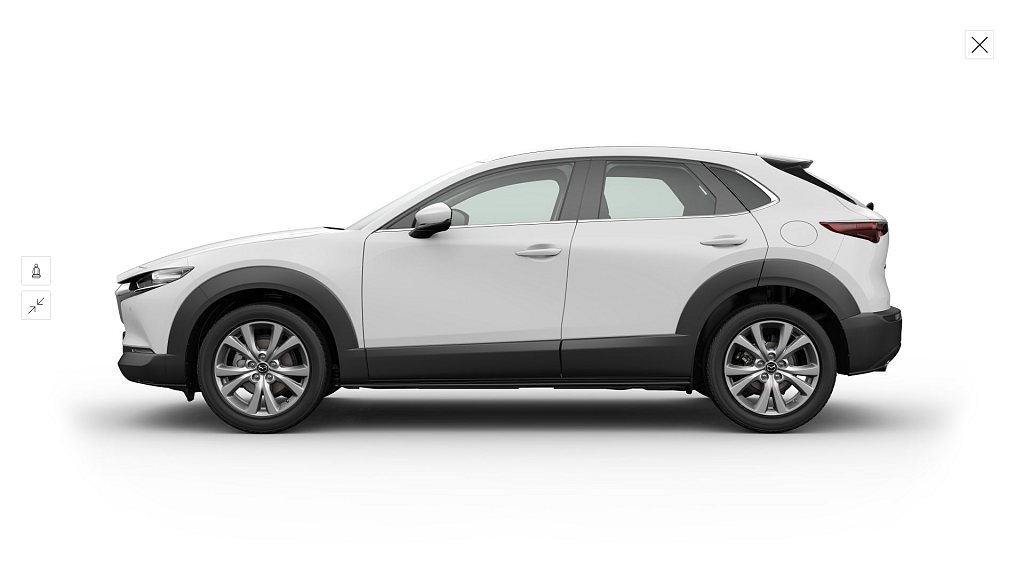 Mazda CX-30 - Kolor Arctic White, zdjęcie 5