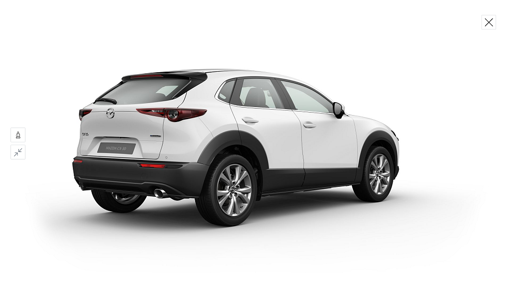 Mazda CX-30 - Kolor Arctic White, zdjęcie 3