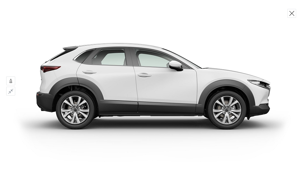 Mazda CX-30 - Kolor Arctic White, zdjęcie 2