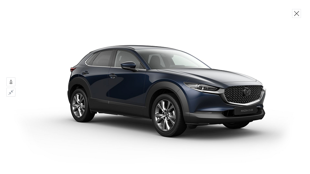 Mazda CX-30 - Kolor Deep Crystal Blue, zdjęcie 1