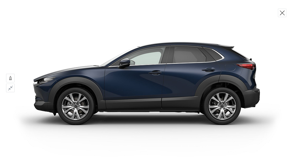 Mazda CX-30 - Kolor Deep Crystal Blue, zdjęcie 5
