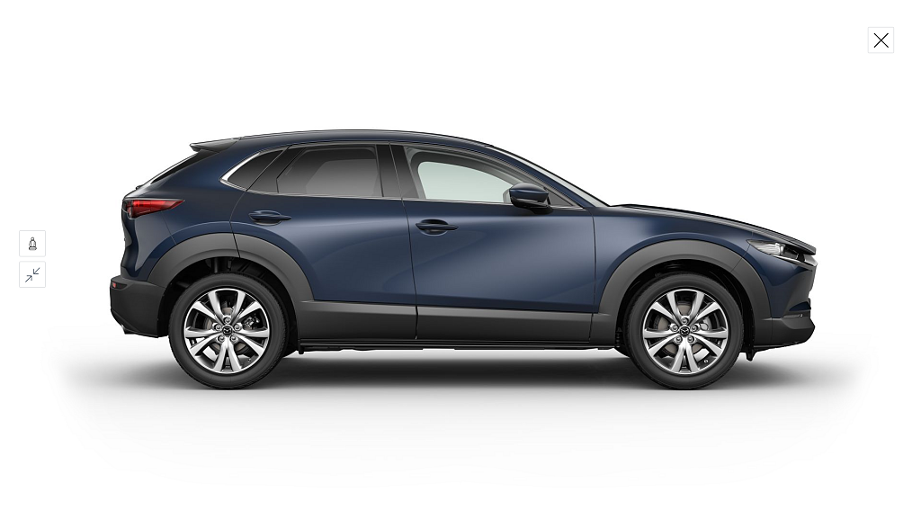 Mazda CX-30 - Kolor Deep Crystal Blue, zdjęcie 2