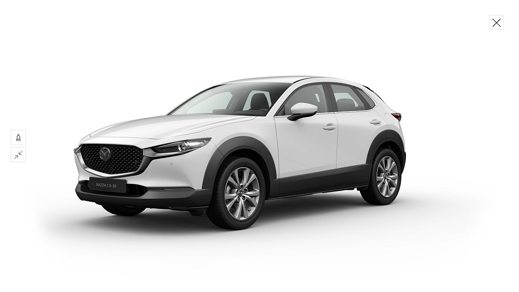Mazda CX-30 - Kolor Arctic White, zdjęcie 6