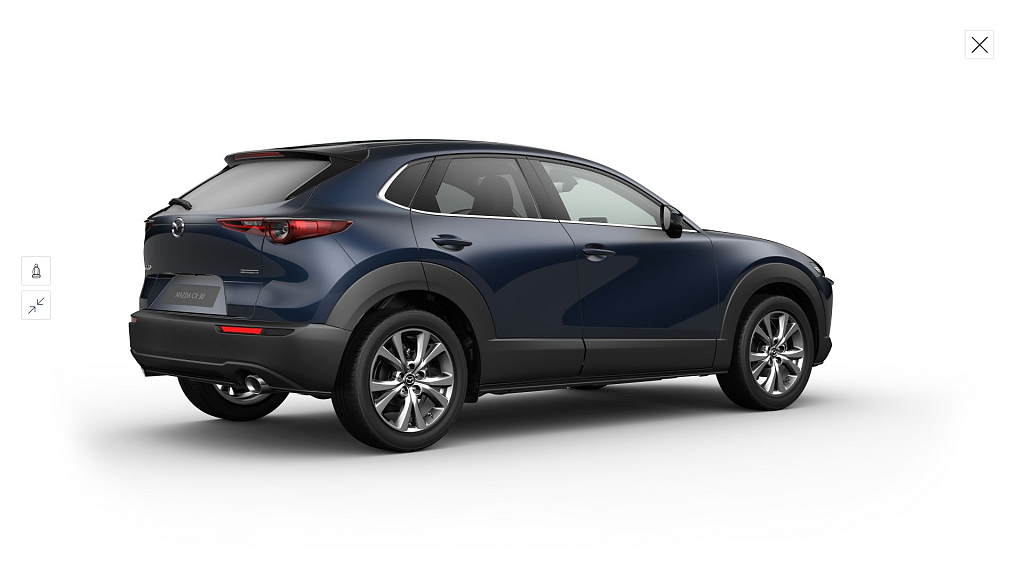 Mazda CX-30 - Kolor Deep Crystal Blue, zdjęcie 3