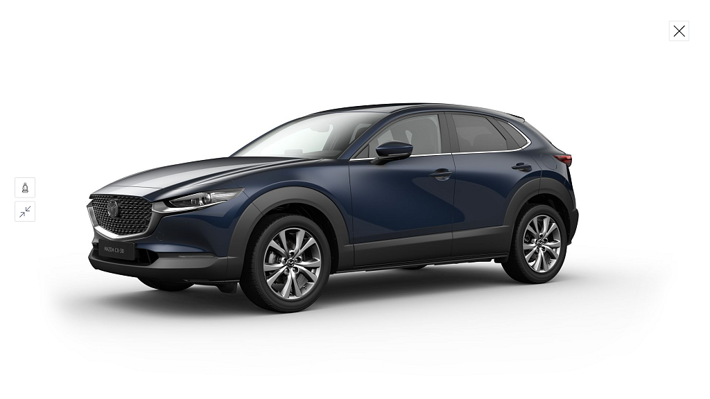 Mazda CX-30 - Kolor Deep Crystal Blue, zdjęcie 6