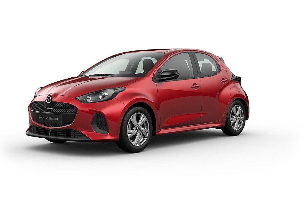 Mazda 2 Hybrid - Kolor Formal Red, zdjęcie 7