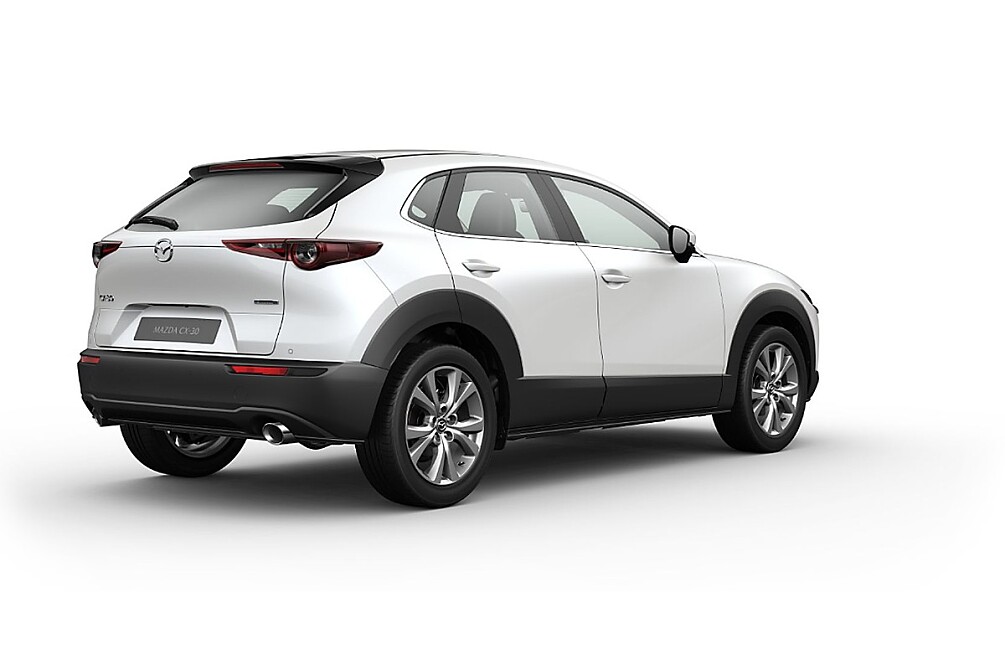 Mazda CX-30 - Kolor Snowflake White Pearl, zdjęcie 3