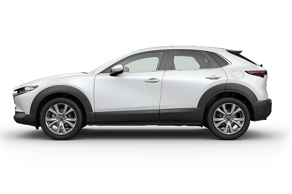 Mazda CX-30 - Kolor Snowflake White Pearl, zdjęcie 6
