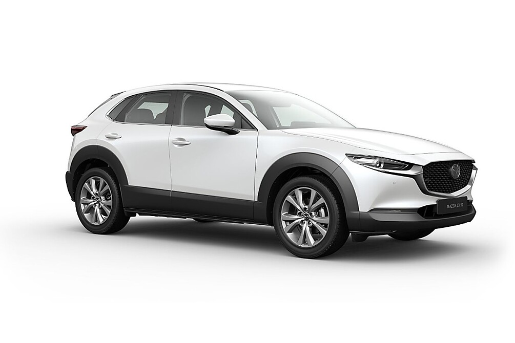 Mazda CX-30 - Kolor Snowflake White Pearl, zdjęcie 1