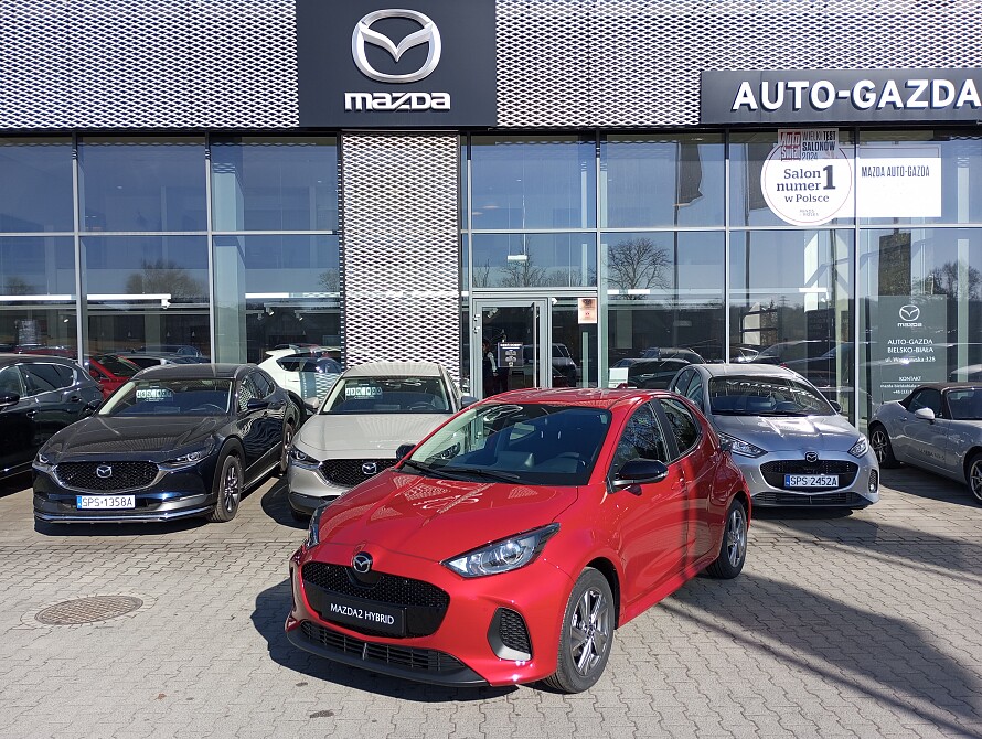 Mazda 2 Hybrid - Kolor Formal Red, zdjęcie 1