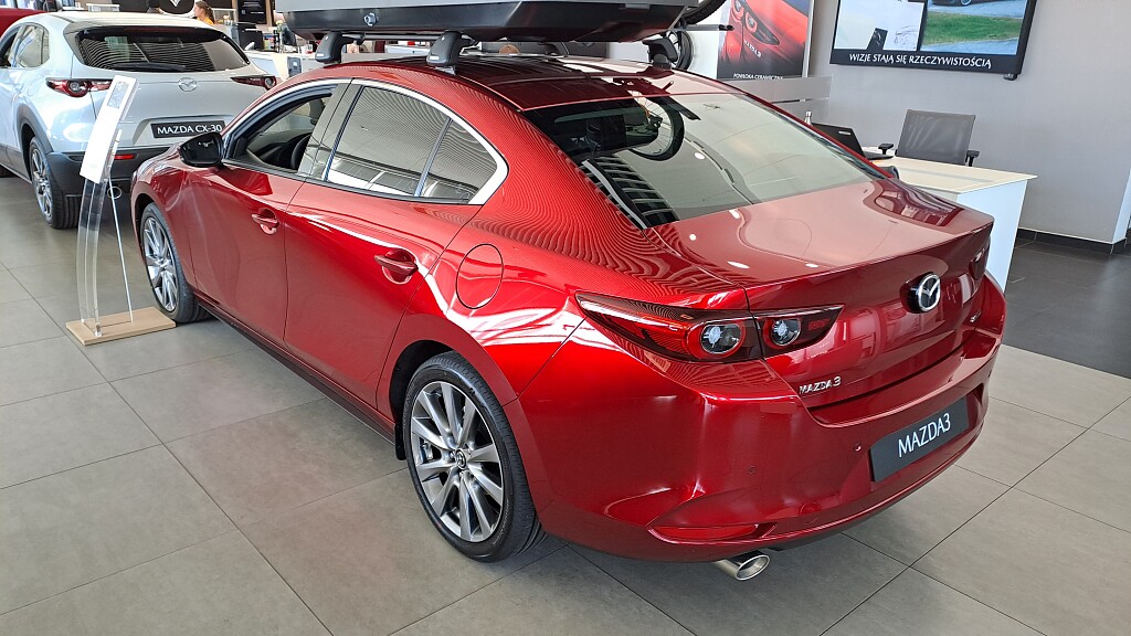 Mazda 3 - Kolor Soul Red Crystal, zdjęcie 4