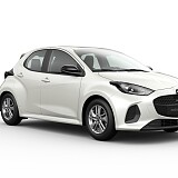 Mazda 2 Hybrid - Kolor Northern White Pearl, zdjęcie 4