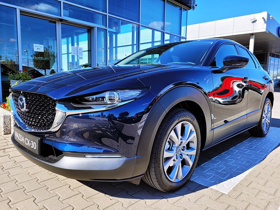 Mazda CX-30 - Kolor Deep Crystal Blue, zdjęcie 2
