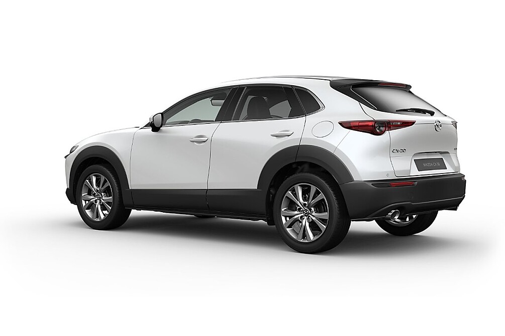 Mazda CX-30 - Kolor Snowflake White Pearl, zdjęcie 7