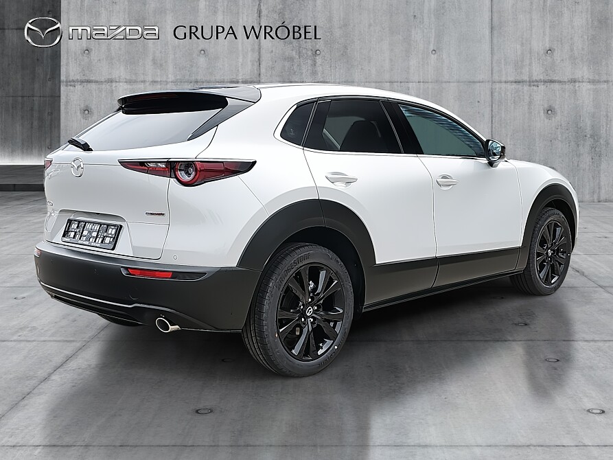 Mazda CX-30 - Kolor Snowflake White Pearl, zdjęcie 4