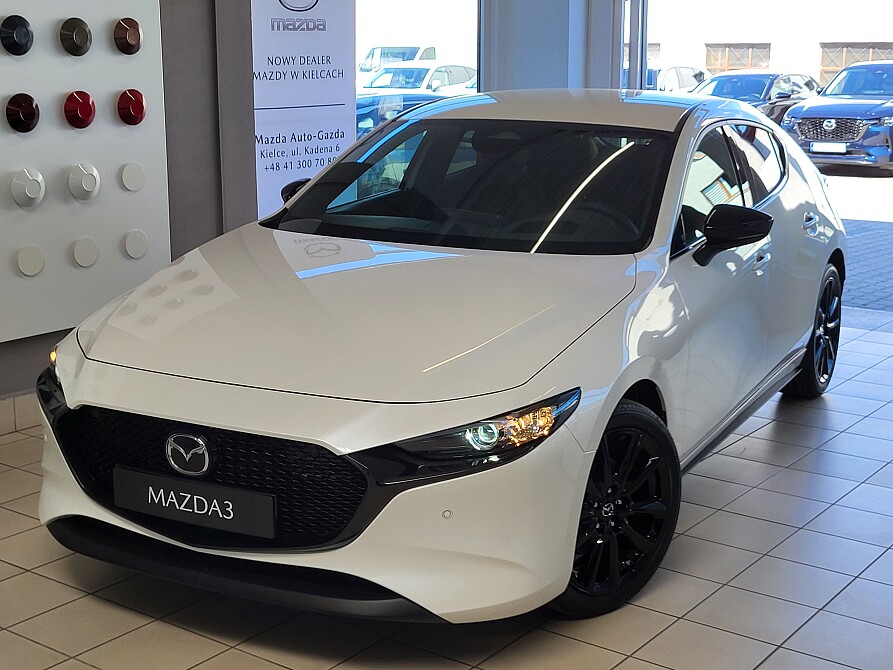 Mazda 3 - Kolor Snowflake White Pearl, zdjęcie 2
