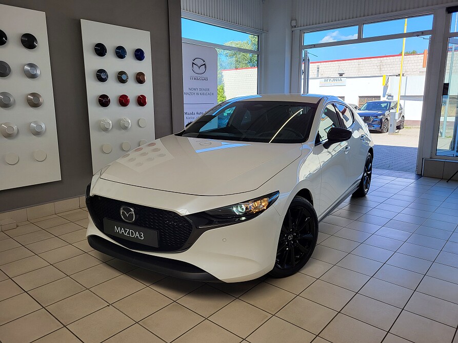 Mazda 3 - Kolor Snowflake White Pearl, zdjęcie 3