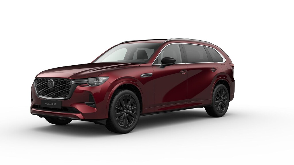 Mazda CX-80 - Kolor Artisan Red, zdjęcie 1