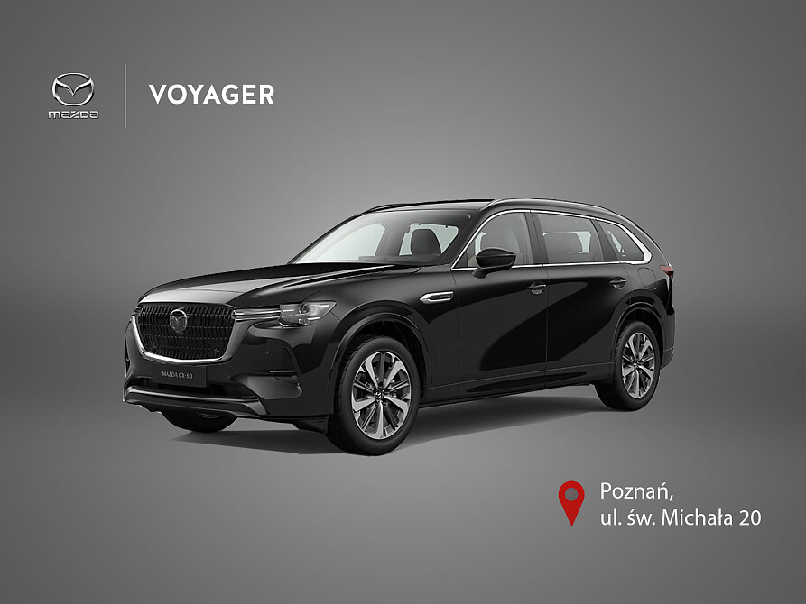 Mazda CX-80 - Kolor Jet Black, zdjęcie 1