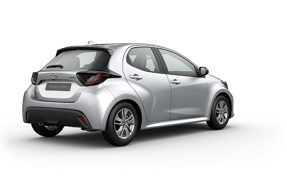Mazda 2 Hybrid - Kolor Stormy Silver, zdjęcie 3