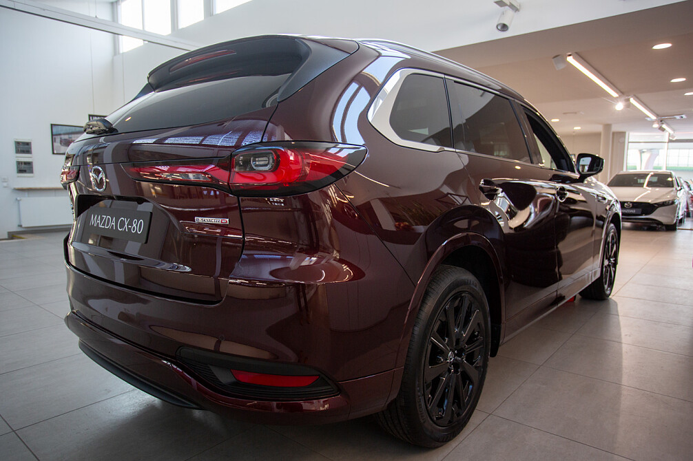 Mazda CX-80 - Kolor Artisan Red, zdjęcie 6