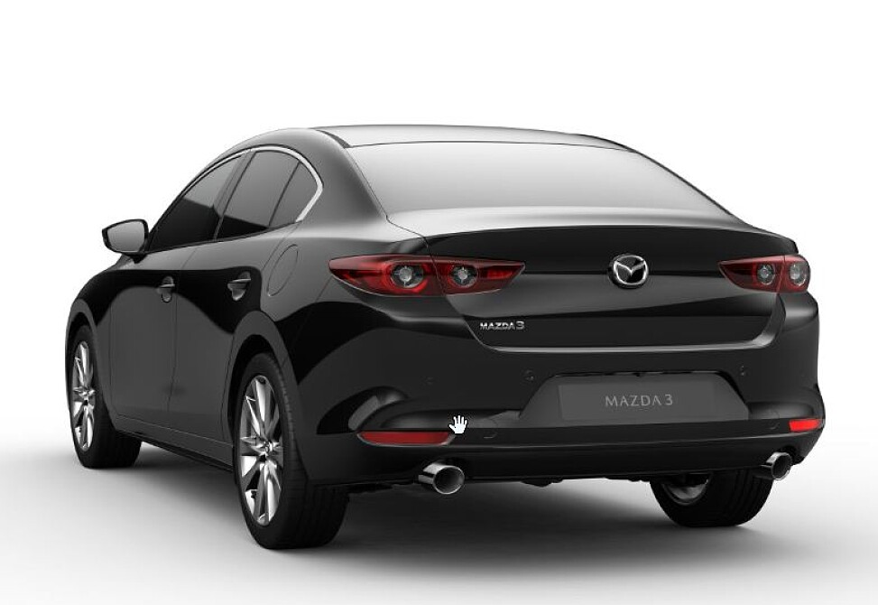 Mazda 3 - Kolor Jet Black, zdjęcie 3
