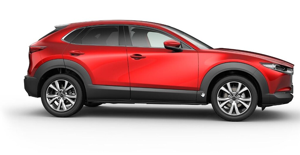 Mazda CX-30 - Kolor Soul Red Crystal, zdjęcie 3