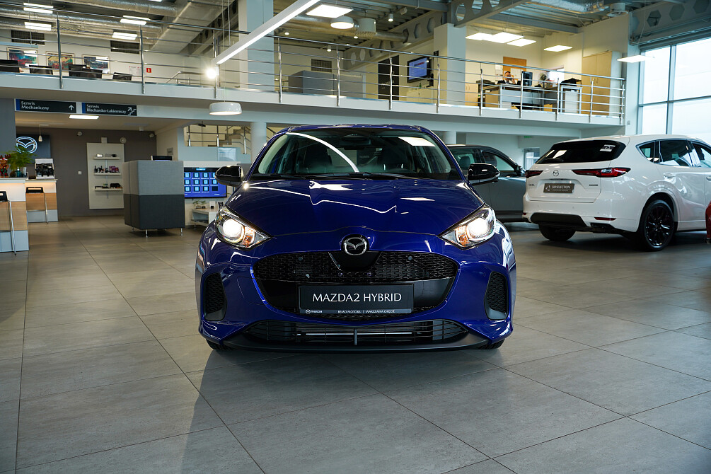 Mazda 2 Hybrid - Kolor Niebieski, zdjęcie 3