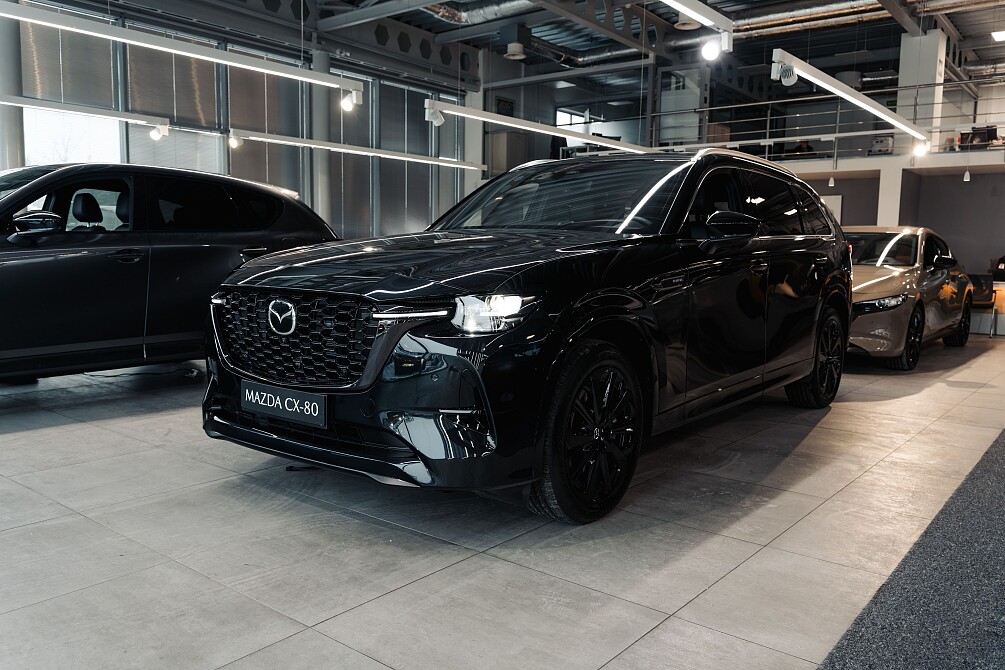Mazda CX-80 - Kolor Jet Black, zdjęcie 2