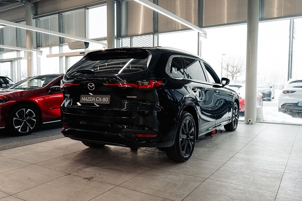 Mazda CX-80 - Kolor Jet Black, zdjęcie 5
