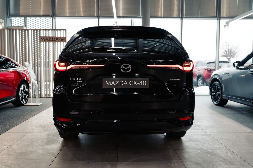 Mazda CX-80 - Kolor Jet Black, zdjęcie 4