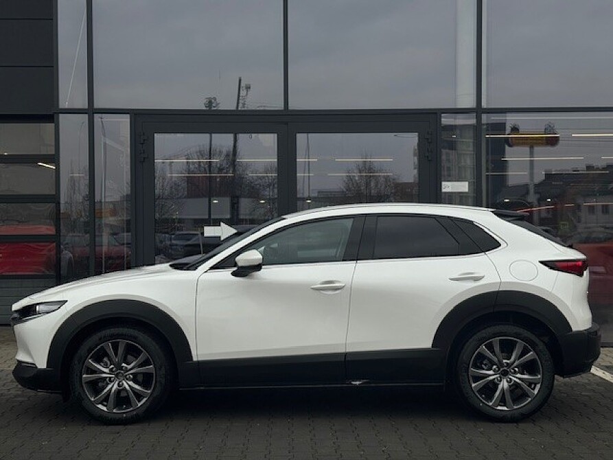 Mazda CX-30 - Kolor Snowflake White Pearl, zdjęcie 8
