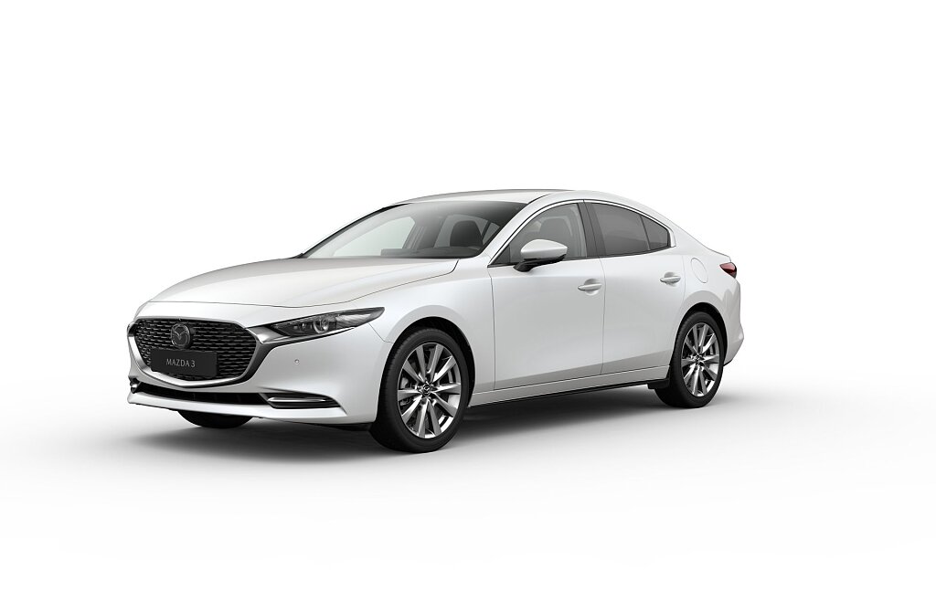 Mazda 3 - Kolor Snowflake White Pearl, zdjęcie 1