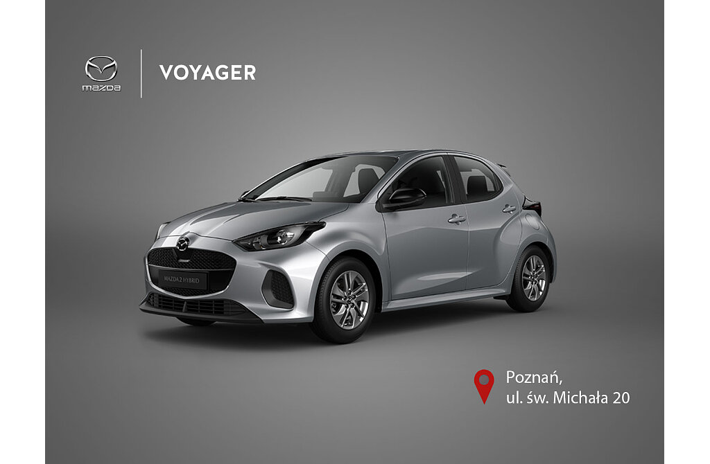 Mazda 2 Hybrid - Kolor Stormy Silver, zdjęcie 1
