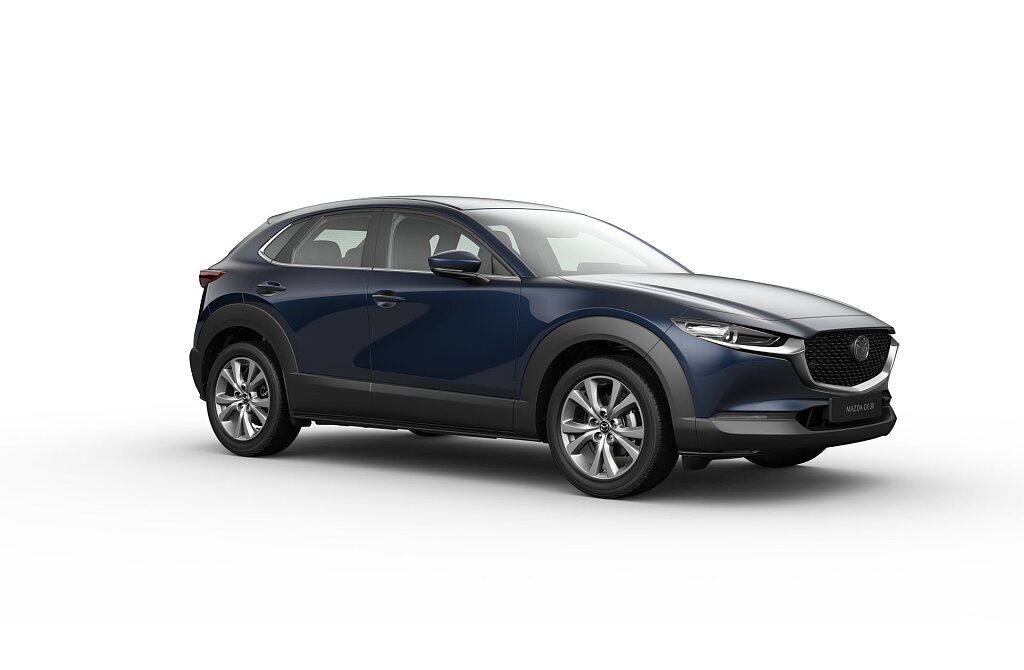 Mazda CX-30 - Kolor Deep Crystal Blue, zdjęcie 1