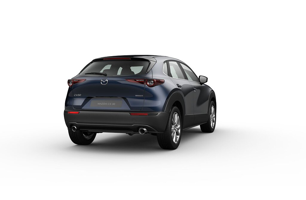 Mazda CX-30 - Kolor Deep Crystal Blue, zdjęcie 4