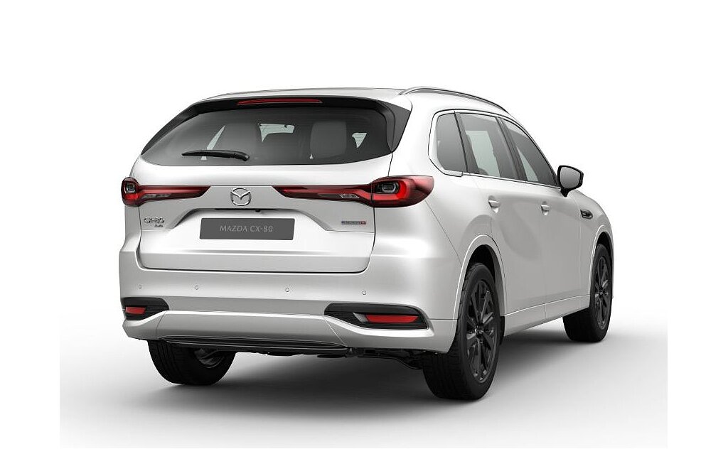 Mazda CX-80 - Kolor Rhodium White, zdjęcie 4