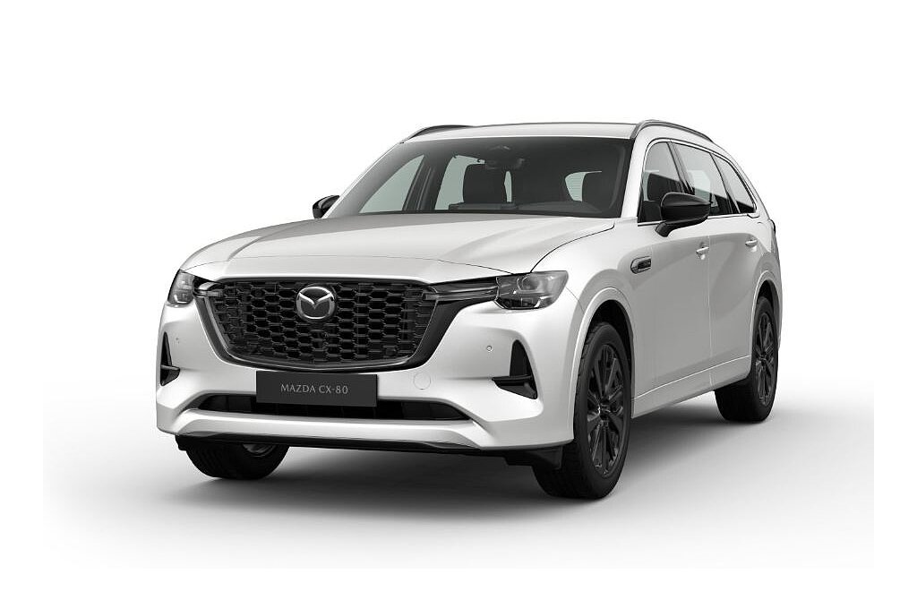 Mazda CX-80 - Kolor Rhodium White, zdjęcie 1