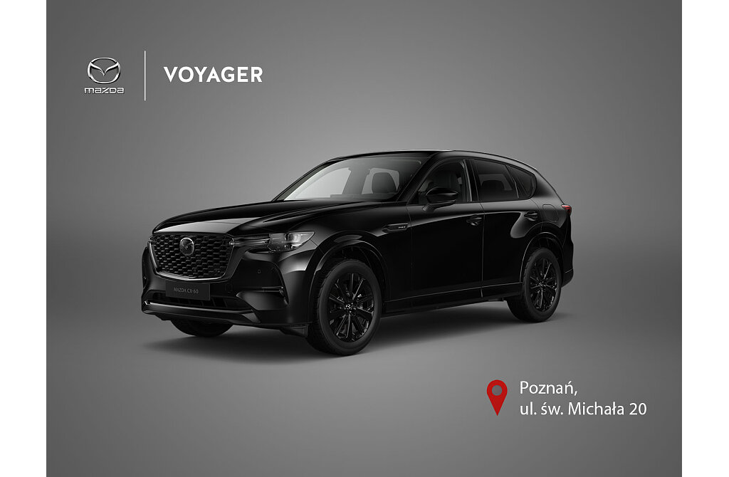 Mazda CX-60 - Kolor Jet Black, zdjęcie 1