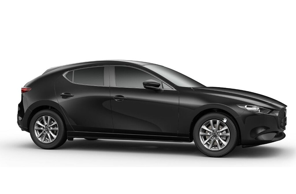 Mazda 3 - Kolor Jet Black, zdjęcie 3