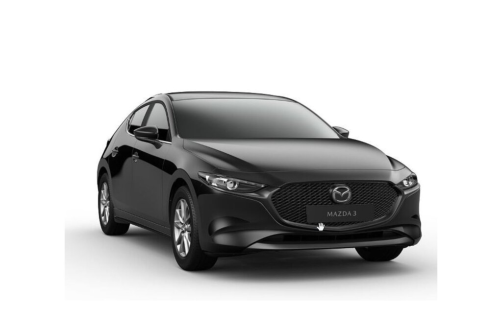 Mazda 3 - Kolor Jet Black, zdjęcie 2