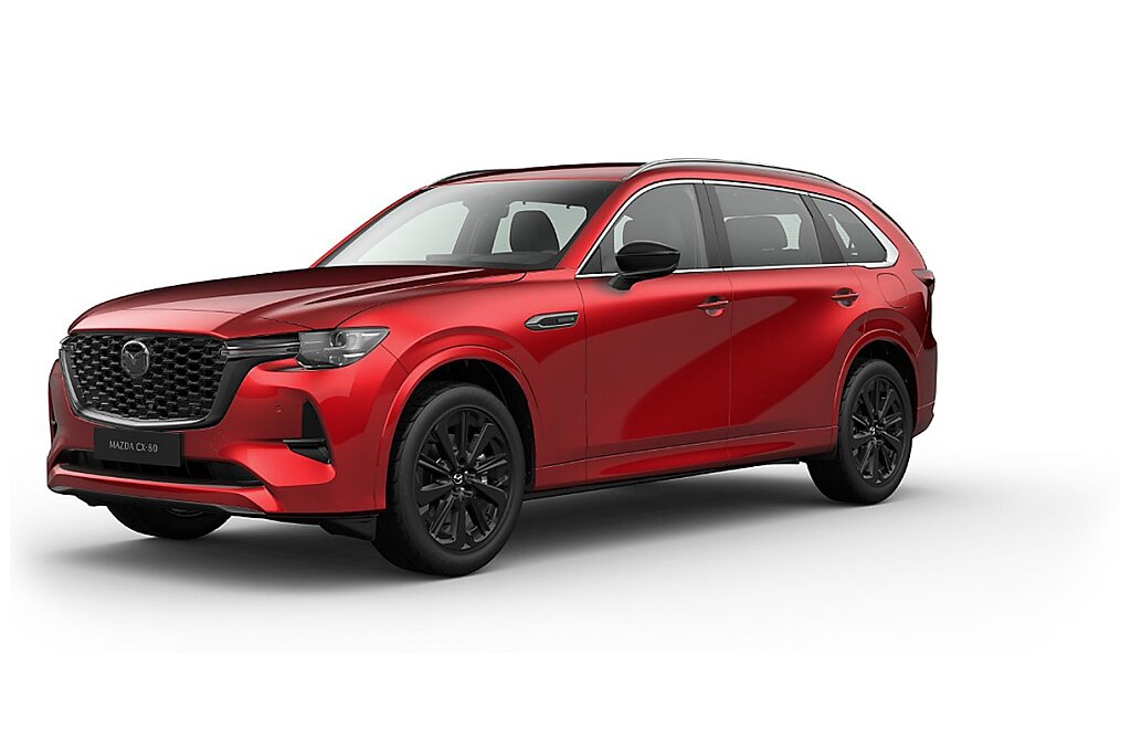 Mazda CX-80 - Kolor Soul Red Crystal, zdjęcie 1