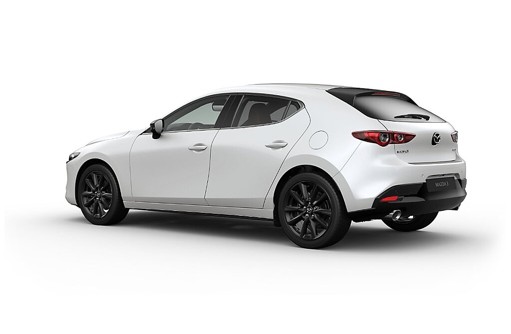 Mazda 3 - Kolor Snowflake White Pearl, zdjęcie 8