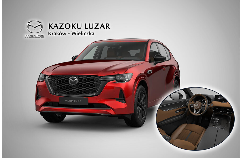 Mazda CX-60 - Kolor Soul Red Crystal, zdjęcie 1