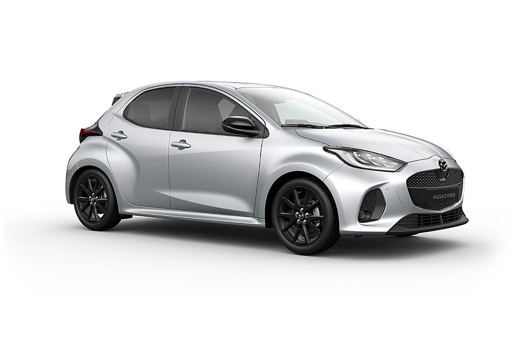 Mazda 2 Hybrid - Kolor Stormy Silver, zdjęcie 7