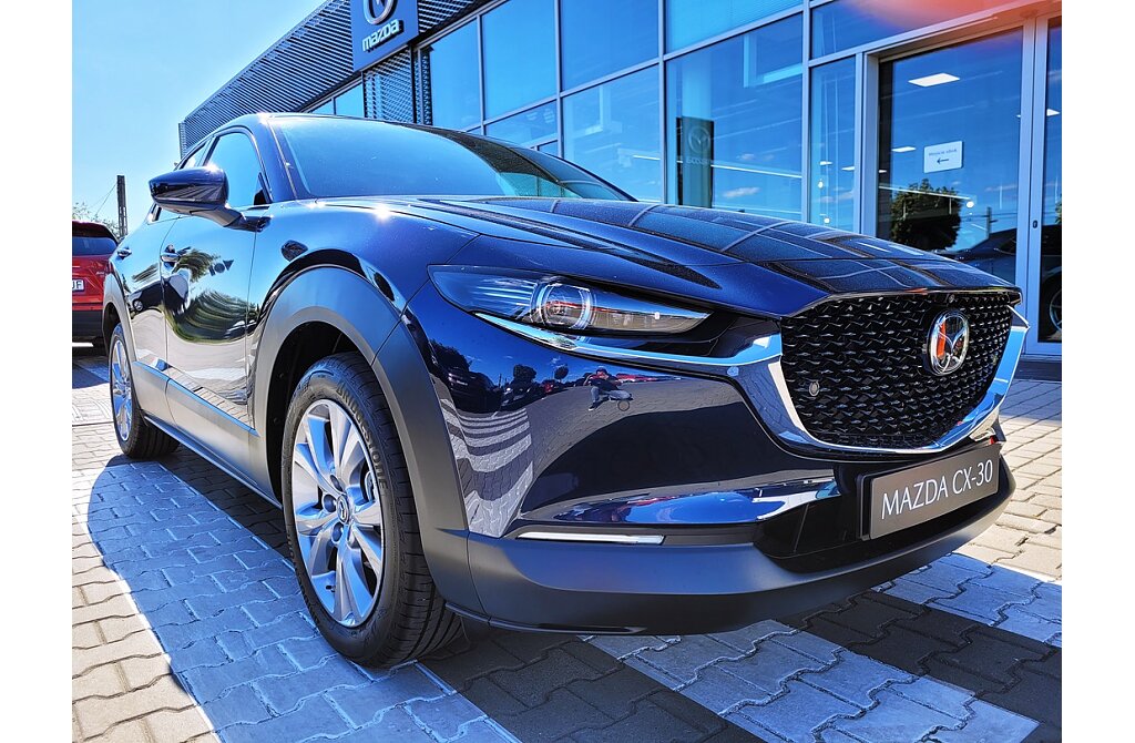 Mazda CX-30 - Kolor Deep Crystal Blue, zdjęcie 1