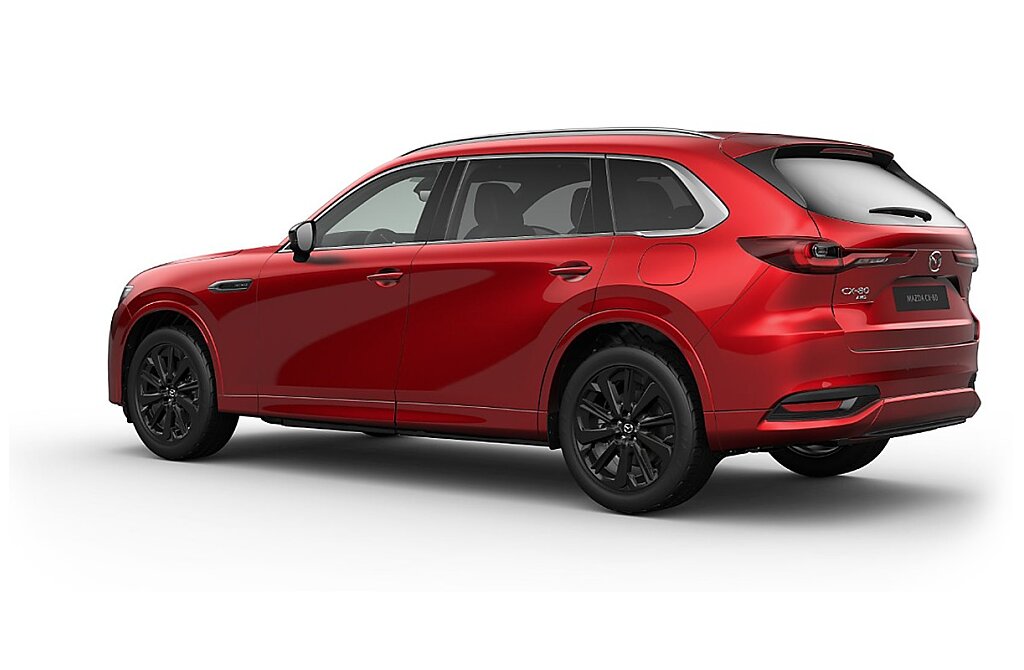 Mazda CX-80 - Kolor Soul Red Crystal, zdjęcie 3
