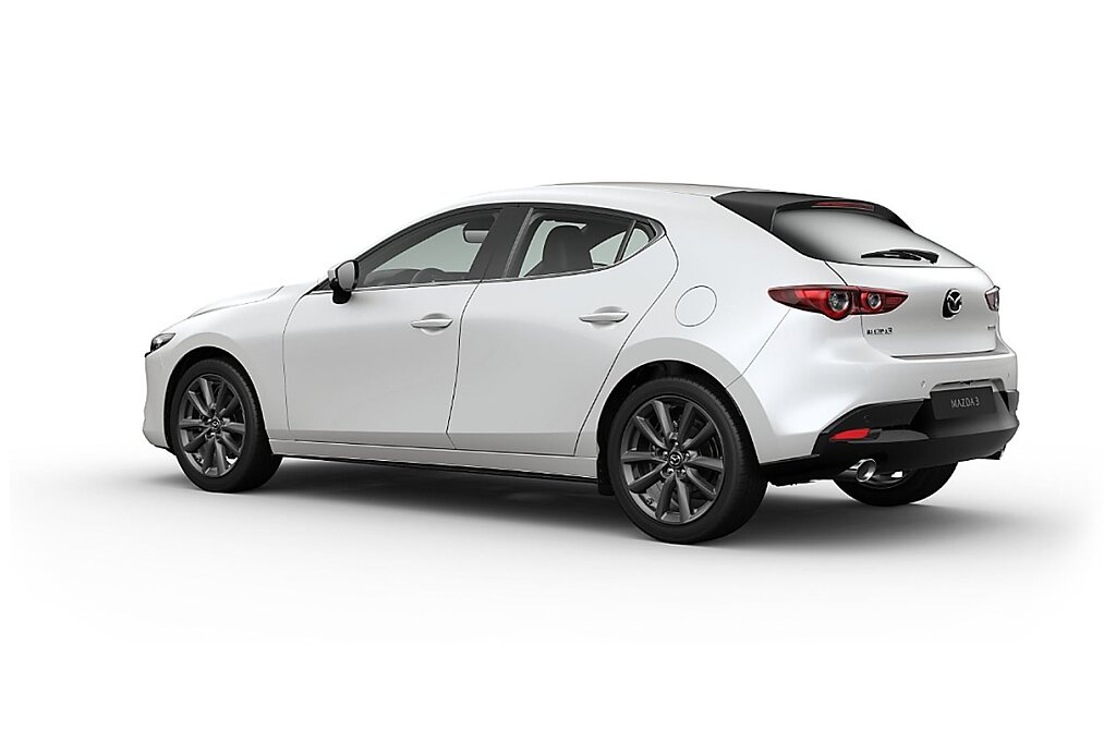 Mazda 3 - Kolor Snowflake White Pearl, zdjęcie 7